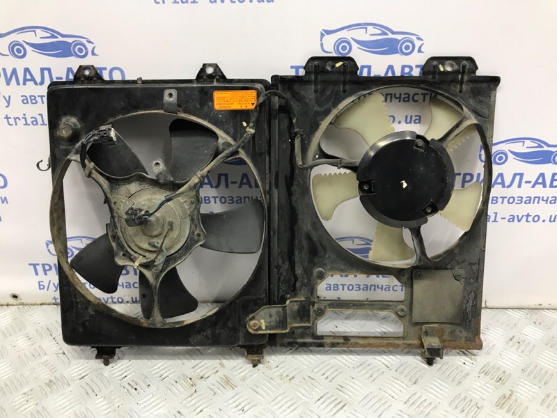 Диффузор с вентилятором радиатора Outlander 2003-2006 cu 2.4 бензин 4G69 Диффузор с вентилятором радиатора Outlander 2003-2006 cu 2.4 бензин 4G69