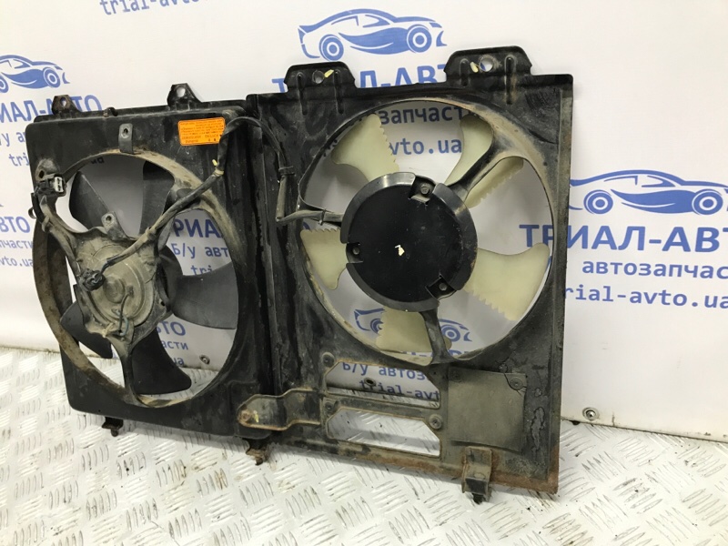 Диффузор с вентилятором радиатора Outlander 2003-2006 cu 2.4 бензин 4G69 Диффузор с вентилятором радиатора Outlander 2003-2006 cu 2.4 бензин 4G69