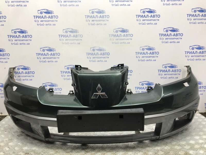 Запчасть бампер передний Mitsubishi Outlander 2003-2006 cu 2.4 бензин 4G69 MR971529 Б/У Бампер передний Mitsubishi Outlander 2003-2006 cu 2.4 бензин 4G69 MR971529 Б/У