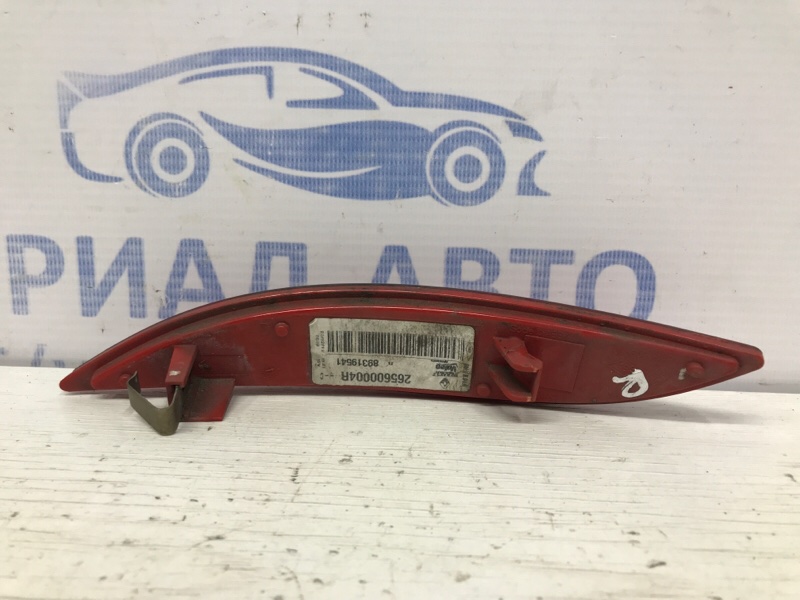 Катафот правый Megane 2009-2016 3 1.5 Diesel K9K