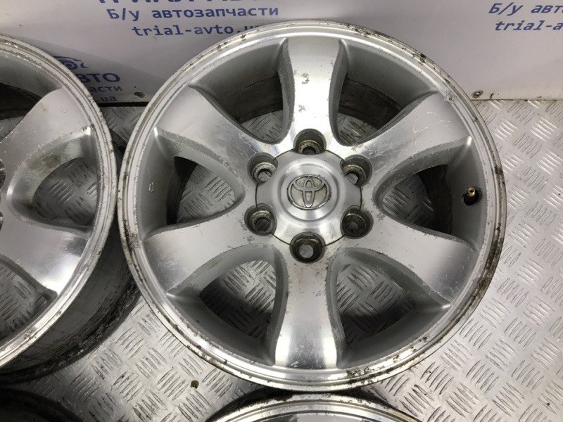 Диски титан комплект R17 Toyota Prado J120 3.0 Diesel 1KDFTV Диски титан комплект R17 Toyota Prado J120 3.0 Diesel 1KDFTV