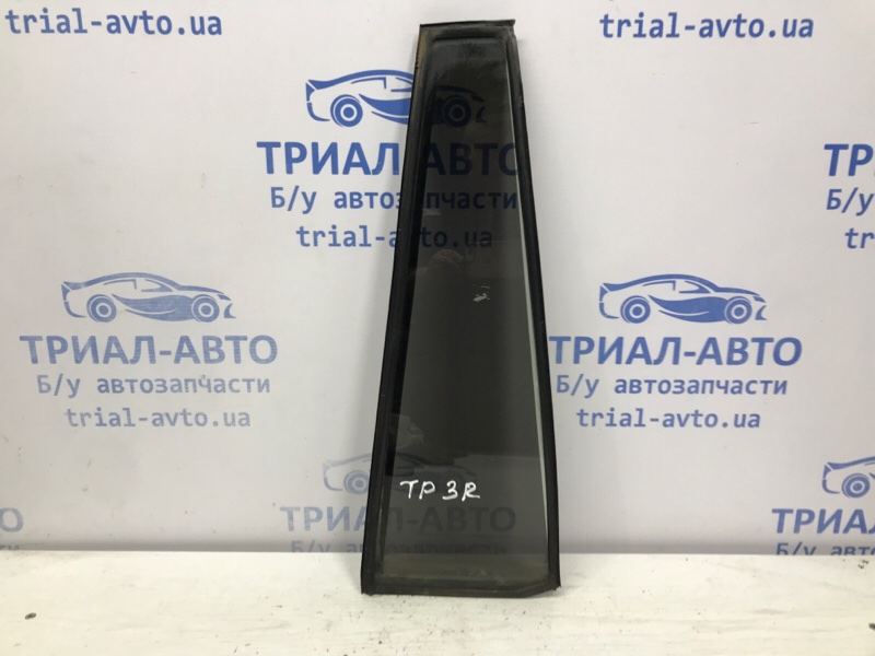 Стекло двери задней правой (форточка) Toyota Prado 2002-2009 J120 3.0 Diesel 1KDFTV 6812360231 Б/У