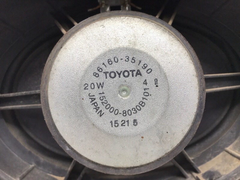 Динамик музыкальный передний Toyota Prado J120 3.0 Diesel 1KDFTV