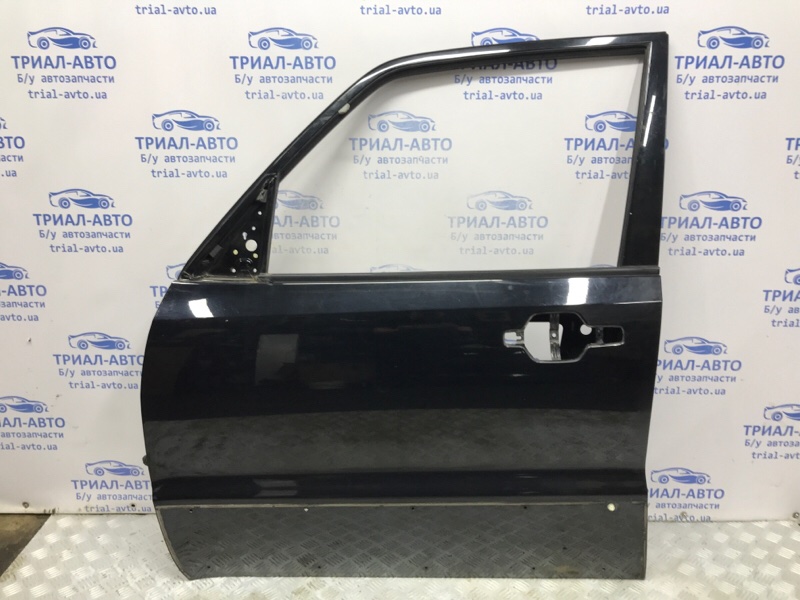 Дверь передняя левая Mitsubishi Pajero Wagon 1999-2006 3 3.2 Дизель 4M41 MR555447 Б/У