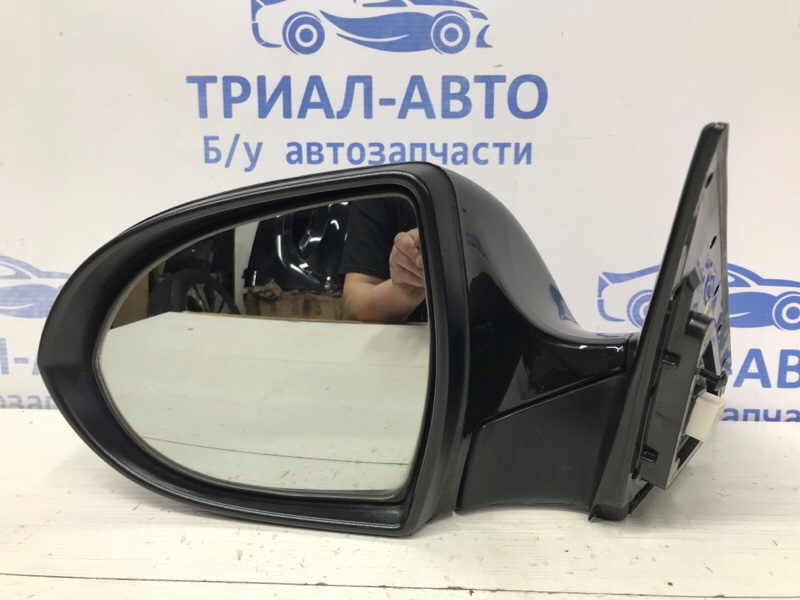 Зеркало левое KIA Sportage 2010-2016 SL 2.0 diesel D4HA 87610-3U730 Б/У