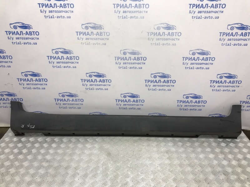 Накладка порога внешняя правая Kia Sportage 2010-2016 SL 2.0 diesel D4HA 87752-3U000 Б/У