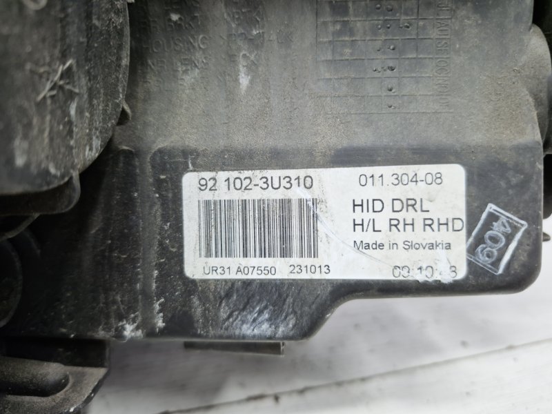Фара правая Ксенон Sportage 2010-2016 SL 2.0 diesel D4HA