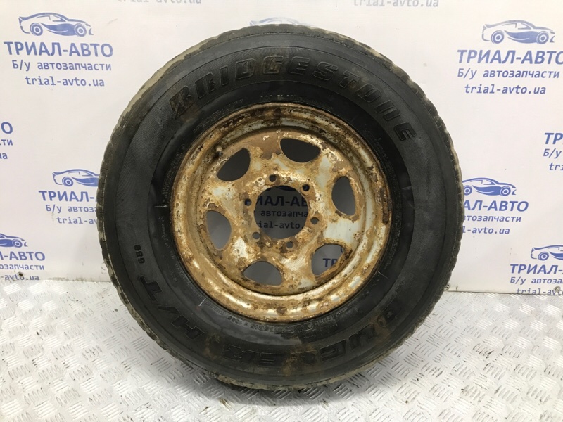 Запаска с резиной Mitsubishi Pajero Sport 1996-2008 K9 2.5 Diesel 4D56 МКПП MR554466 Б/У