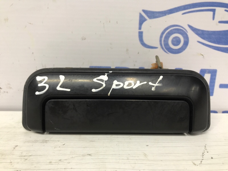 Ручка двери внешняя задняя левая Mitsubishi Pajero Sport 1996-2008 K9 2.5 Diesel 4D56 МКПП MR313807 Б/У