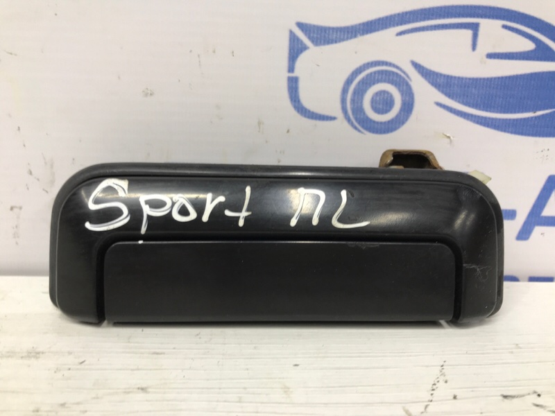 Ручка двери внешняя передняя левая Mitsubishi Pajero Sport 1996-2008 K9 2.5 Diesel 4D56 МКПП MR313807 Б/У