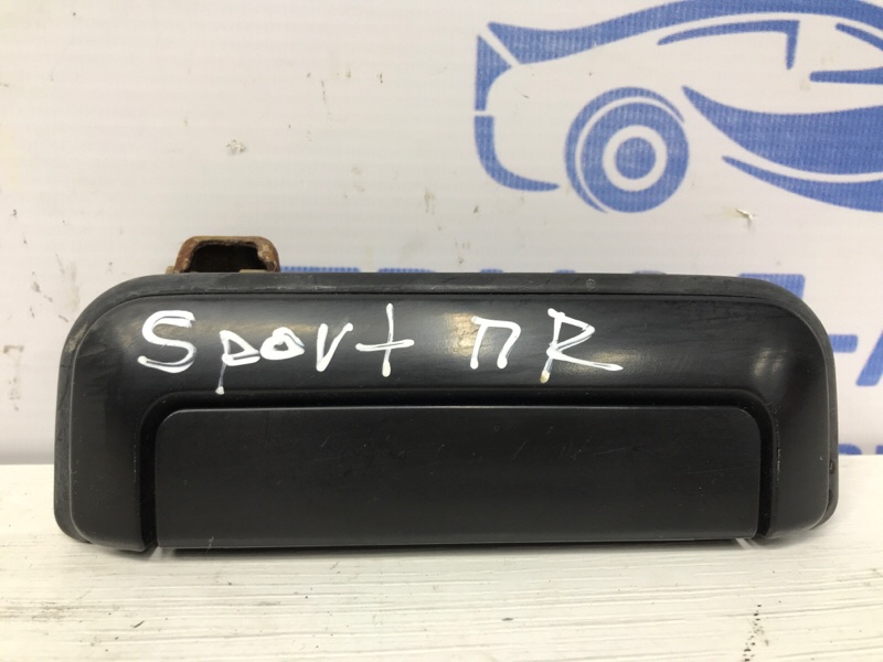 Ручка двери внешняя передняя правая Mitsubishi Pajero Sport 1996-2008 K9 2.5 Diesel 4D56 МКПП MR313807 Б/У