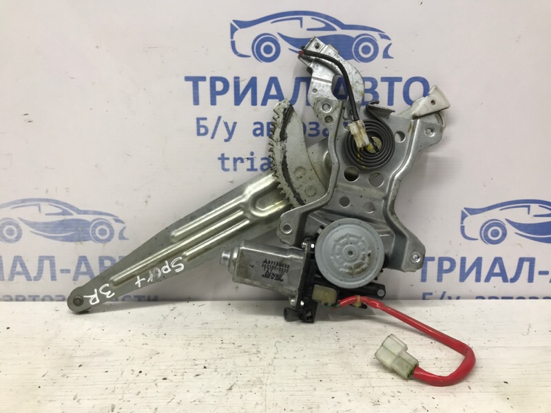 Стеклоподъемник задний правый Mitsubishi Pajero Sport 1996-2008 K9 2.5 Diesel 4D56 МКПП MR335006 Б/У