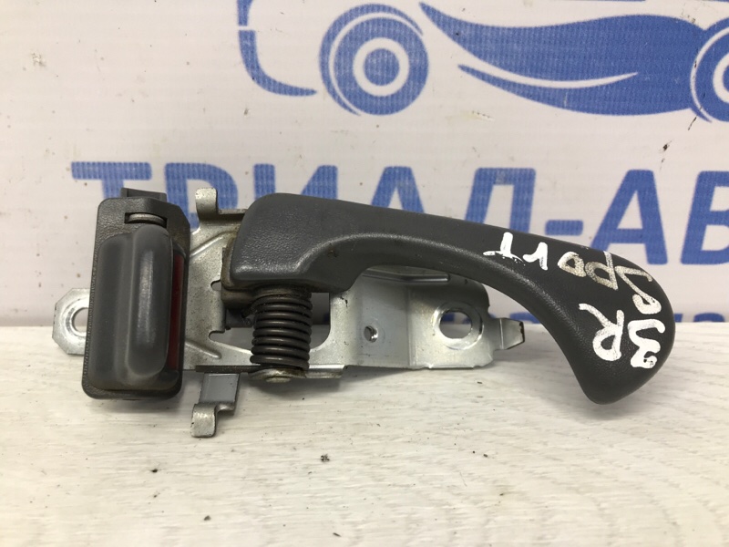 Ручка двери внутренняя правая Mitsubishi Pajero Sport 1996-2008 K9 2.5 Diesel 4D56 МКПП MR763539 Б/У