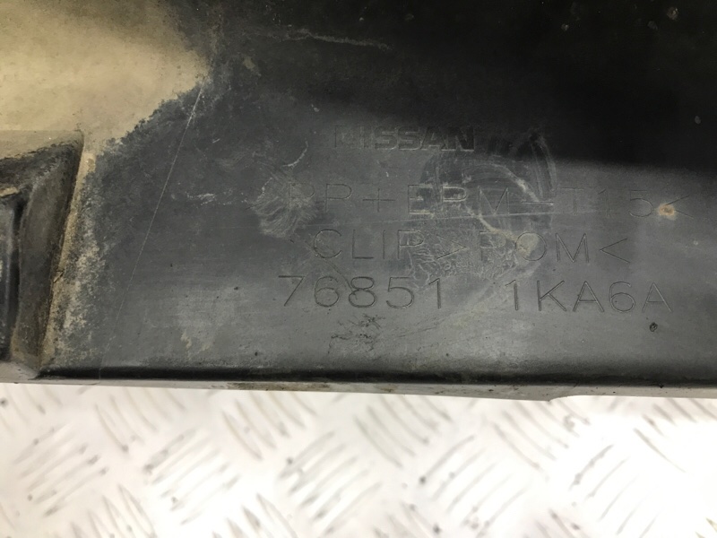 Накладка порога внешняя левая Juke 2010-2019 F15 1.6 turbo MR16DDT