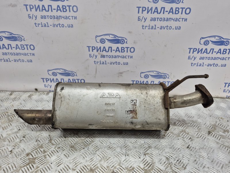 Глушитель Nissan Juke 2010-2019 F15 1.6 turbo MR16DDT 201001KK0A Б/У