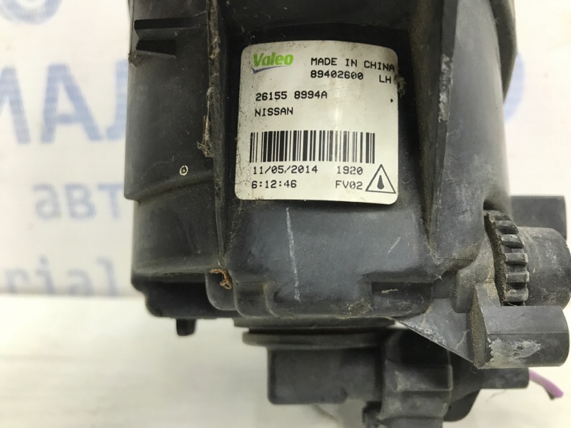 Фара противотуманная левая X-Trail 2014-2021 T32 1.6 diesel R9M