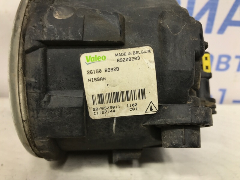 Фара противотуманная Juke 2010-2019 F15 1.6 turbo MR16DDT