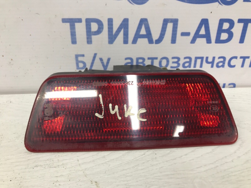 Катафот (отражатель) Nissan Juke 2010-2019 F15 1.6 turbo MR16DDT 26580ED50A Б/У