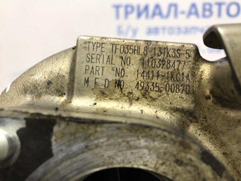 Турбина Juke 2010-2019 F15 1.6 turbo MR16DDT