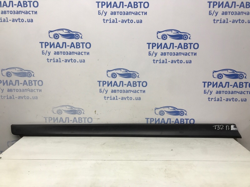 Накладка двери передняя левая Nissan X-Trail 2014-2021 T32 1.6 diesel R9M 808774CE0A Б/У