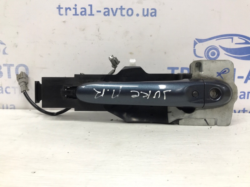 Ручка двери внешняя передняя правая Nissan Juke 2010-2019 F15 1.6 turbo MR16DDT 806101KK0A Б/У