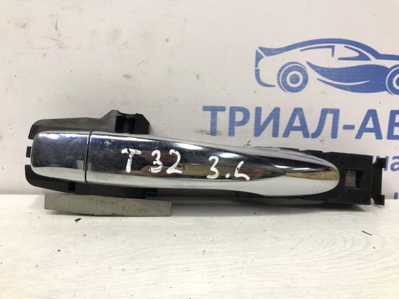 Ручка двери внешняя задняя левая Nissan X-Trail 2014-2021 T32 1.6 diesel R9M 806113TS0A Б/У