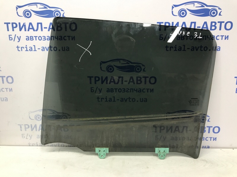Стекло двери заднее левое Nissan Juke 2010-2019 F15 1.6 turbo MR16DDT 823011KK1A Б/У