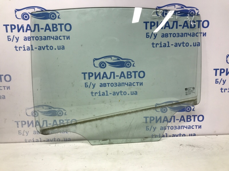 Стекло двери заднее левое Chevrolet Cruze 2009-2016 J300 1.8 F18D4 96833085 Б/У