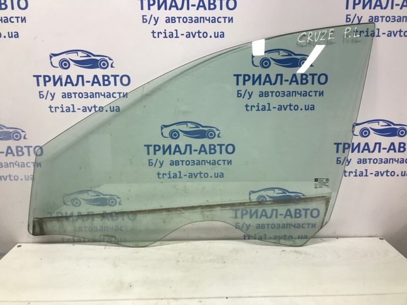 Стекло двери переднее левое Chevrolet Cruze 2009-2016 J300 1.8 F18D4 96845794 Б/У