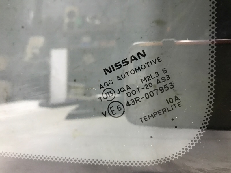 Стекло в кузов заднее правое Nissan X-Trail T32 1.6 diesel R9M