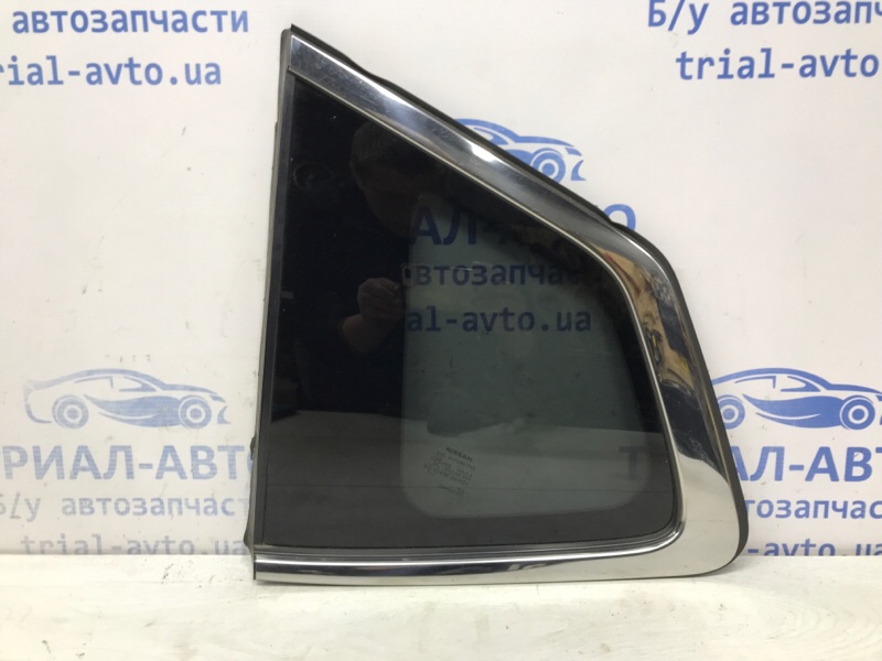 Стекло в кузов заднее левое Nissan X-Trail 2014-2021 T32 1.6 diesel R9M 833014CC0B Б/У