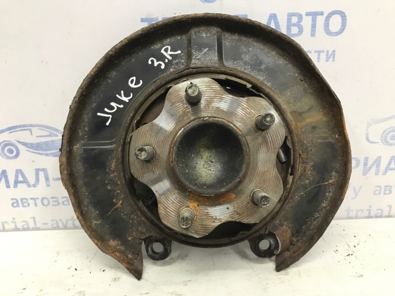 Ступица задняя правая Nissan Juke 2010-2019 F15 1.6 turbo MR16DDT 432021KA0A Б/У