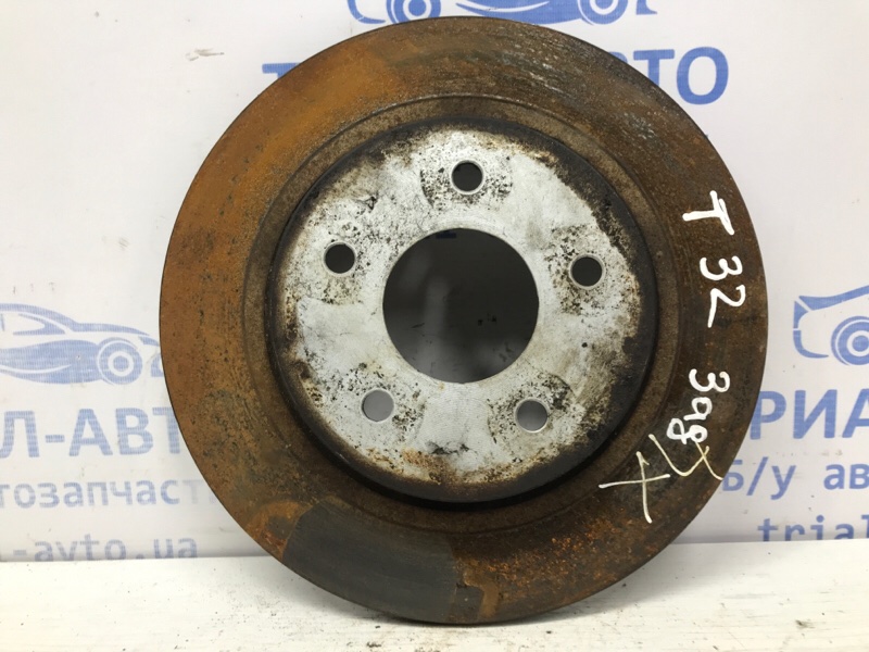 Диск тормозной задний Nissan X-Trail 2014-2021 T32 1.6 diesel R9M 432064CE0A Б/У
