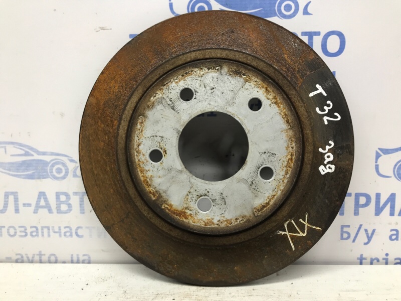 Диск тормозной задний Nissan X-Trail 2014-2021 T32 1.6 diesel R9M 432064CE0A Б/У