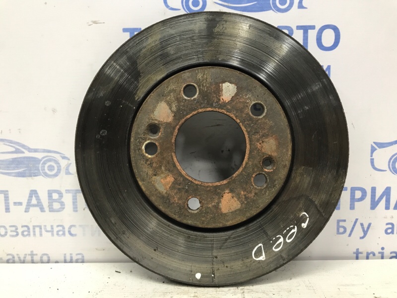 Диск тормозной передний KIA Ceed 2006-2012 ED 1.6 diesel D4FB 517121H000 Б/У