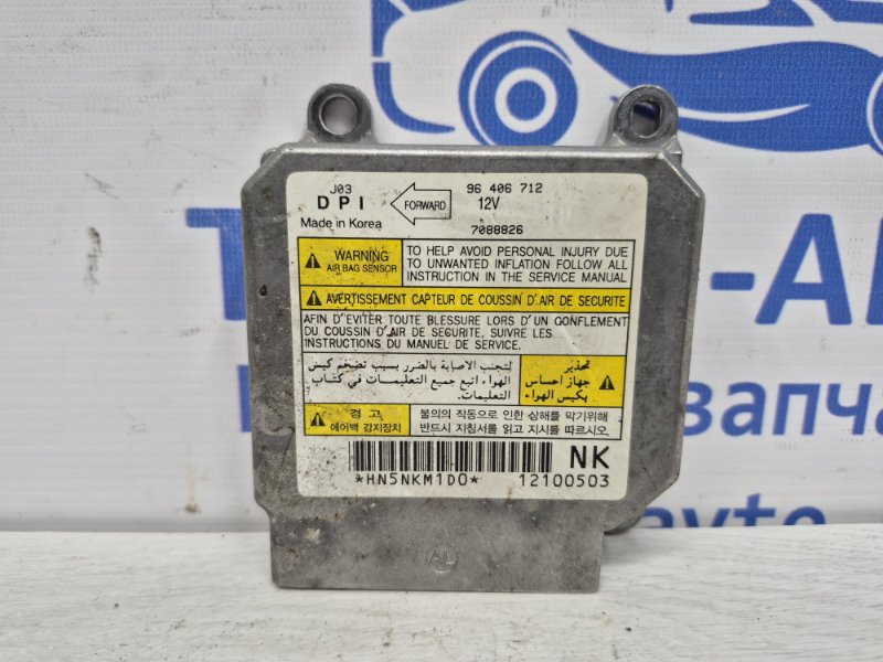 Блок AIRBAG Chevrolet Lacetti 2004-2013 j200 1.8 бензин F18D3 96406712 Б/У