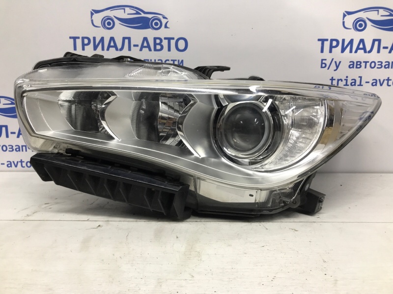 Фара левая галоген Infiniti Q50 2013- V37 2.2 diesel OM651 260604GN0C Б/У