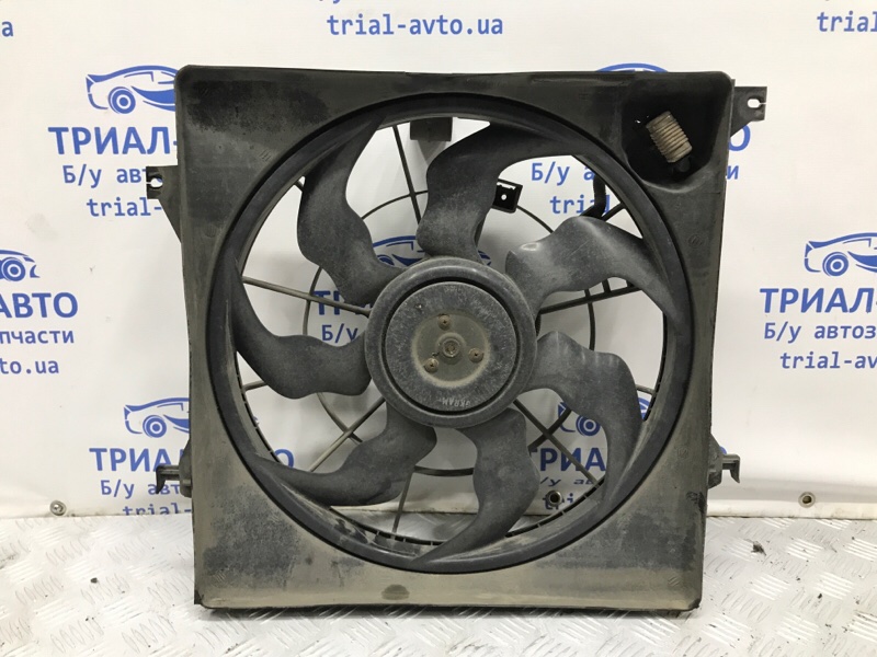 Запчасть диффузор с вентилятором радиатора Kia Sportage 2010-2016 SL 1.7 diesel D4FD 25380-2Y000 Б/У Диффузор с вентилятором радиатора Kia Sportage 2010-2016 SL 1.7 diesel D4FD 25380-2Y000 Б/У