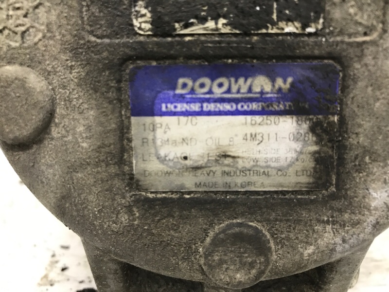 Компрессор кондиционера Tucson 2004-2010 JM 2.0 diesel D4EA