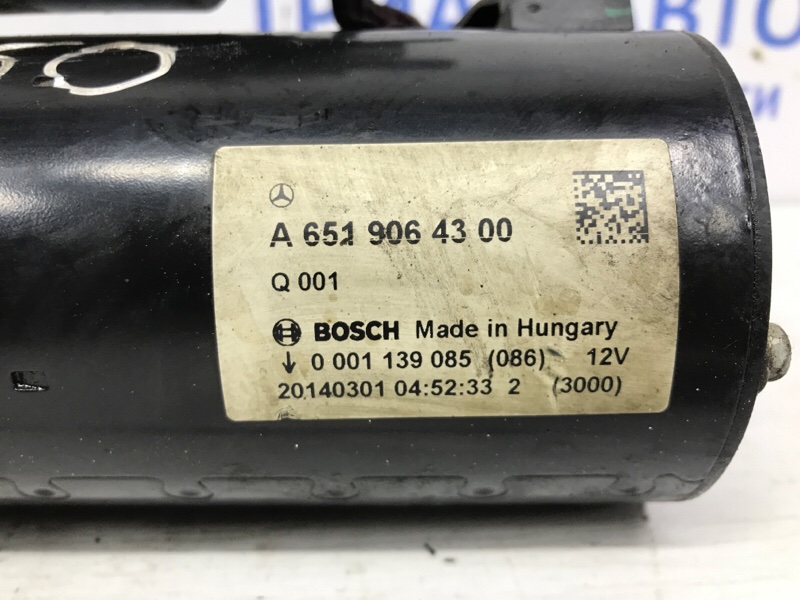 Стартер Q50 2013- V37 2.2 diesel OM651