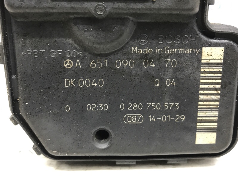 Заслонка дроссельная Q50 2013- V37 2.2 diesel OM651