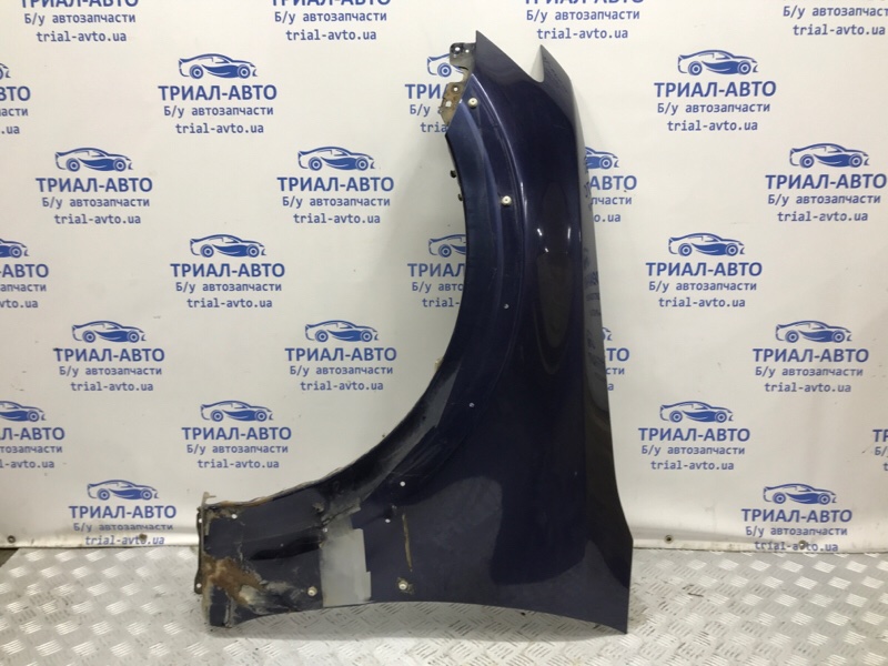 Крыло переднее левое Mitsubishi Pajero Wagon 2006-2022 4 3.2 Дизель 4M41 5220C251 Б/У