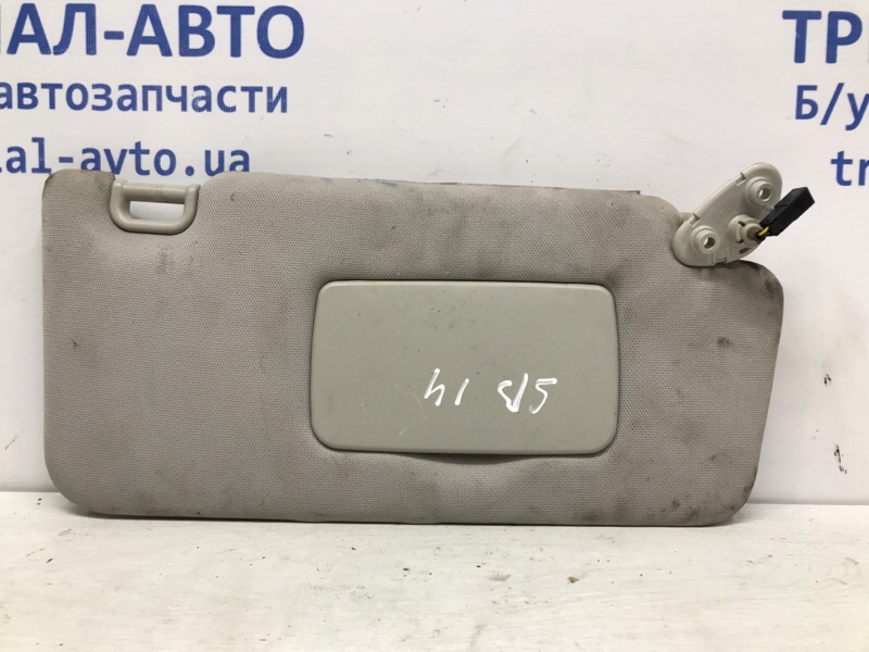 Козырек солнцезащитный правый Subaru Outback 2009-2014 BR 2.5 бензин Ej253 92011AJ050ME Б/У