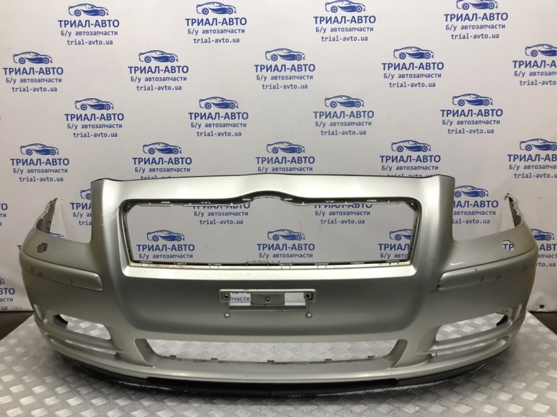 Бампер передний Toyota Avensis 2003-2009 T25 1.8 бензин 1ZZFE 52119-05907 Б/У