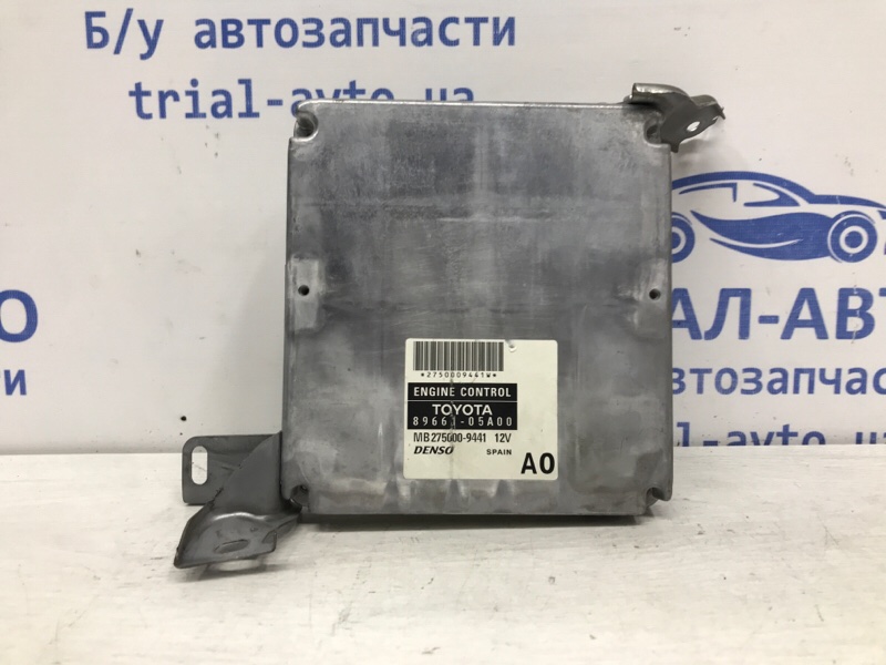 Блок управления двигателем Toyota Avensis 2003-2009 T25 1.8 бензин 1ZZFE 8966105a00 Б/У
