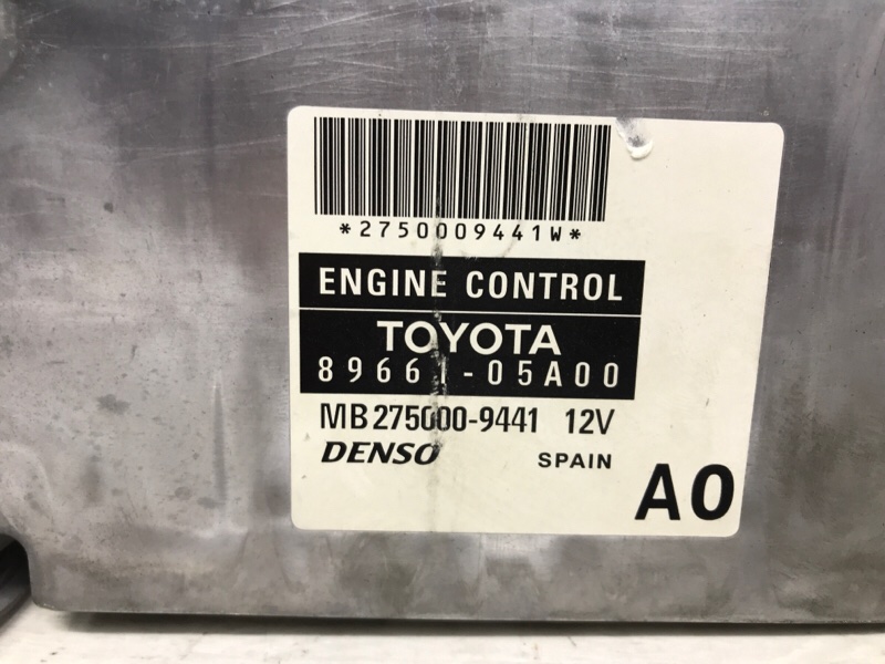 Блок управления двигателем Avensis 2003-2009 T25 1.8 бензин 1ZZFE