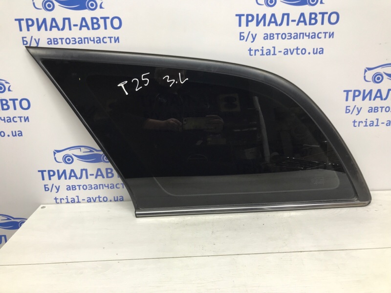 Стекло в кузов заднее левое Toyota Avensis 2003-2009 T25 1.8 бензин 1ZZFE 6272005100 Б/У