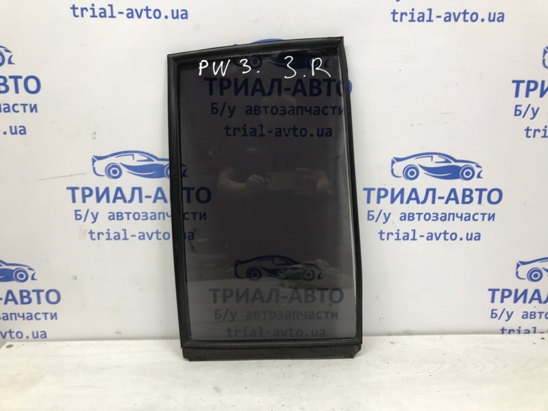 Стекло двери задней правой (форточка) Mitsubishi Pajero Wagon 1999-2006 3 3.2 Дизель 4M41 MR436986 Б/У