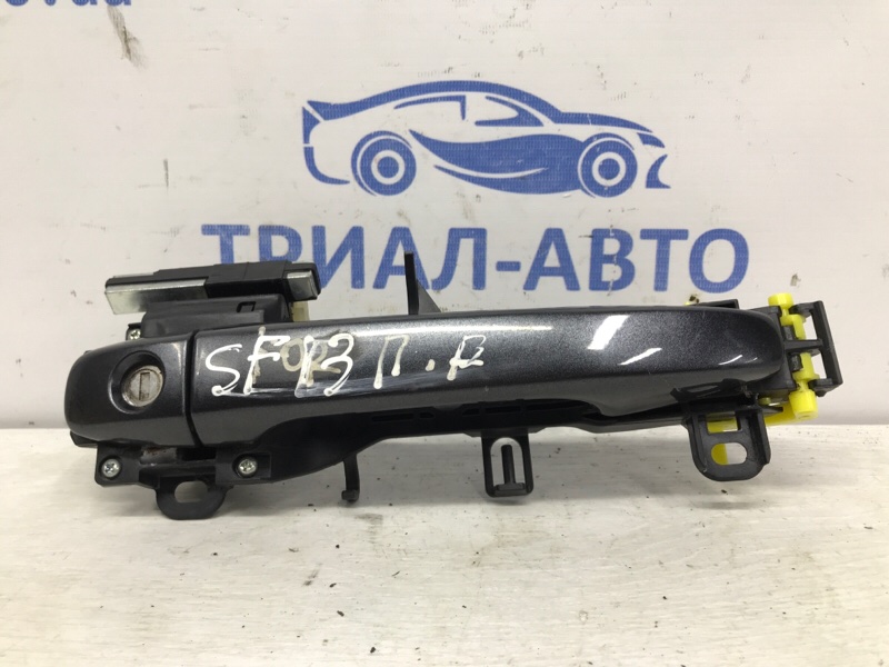 Ручка двери внешняя передняя правая Subaru Forester 2012-2018 SJ 2.0 diesel EE20Z 61142SG100 Б/У