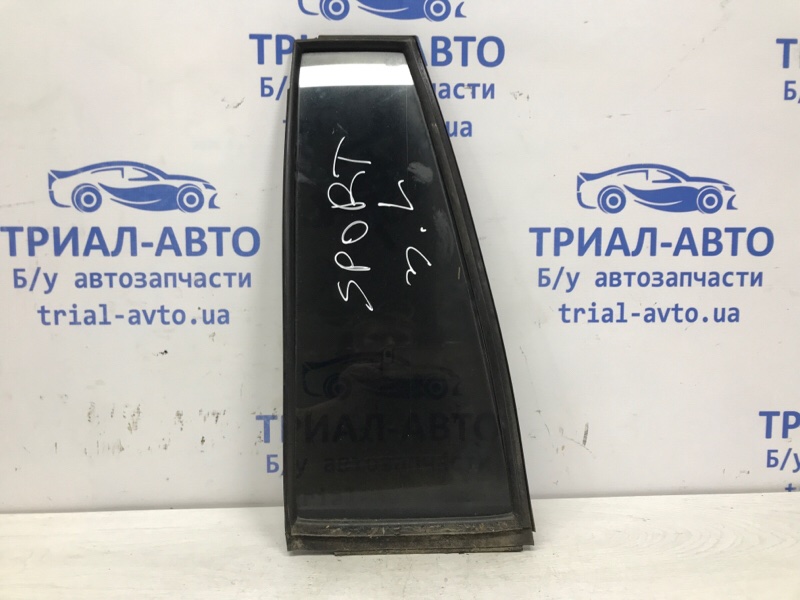 Стекло двери задней левой (форточка) Mitsubishi Pajero Sport 1996-2008 K9 2.5 Diesel 4D56 MR237977 Б/У